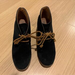 Sherry Suede Black Booties